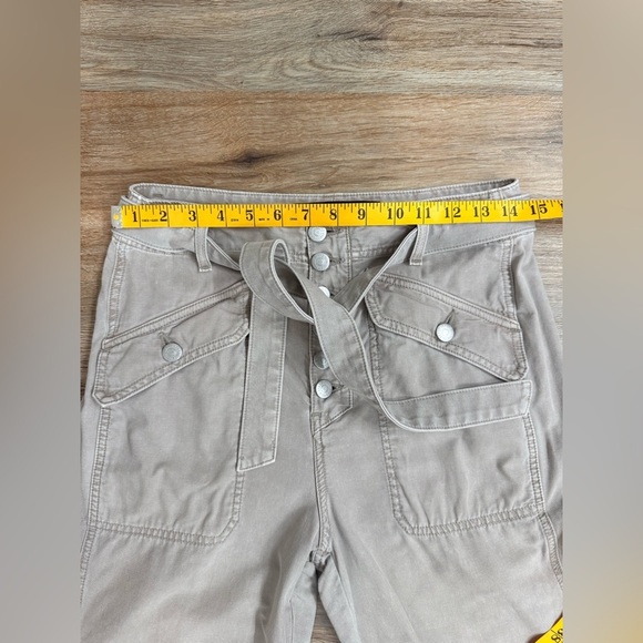 Veronica Beard Rinley Cropped Straight Leg High Rise Pants Sz 27 - Picture 12 of 13